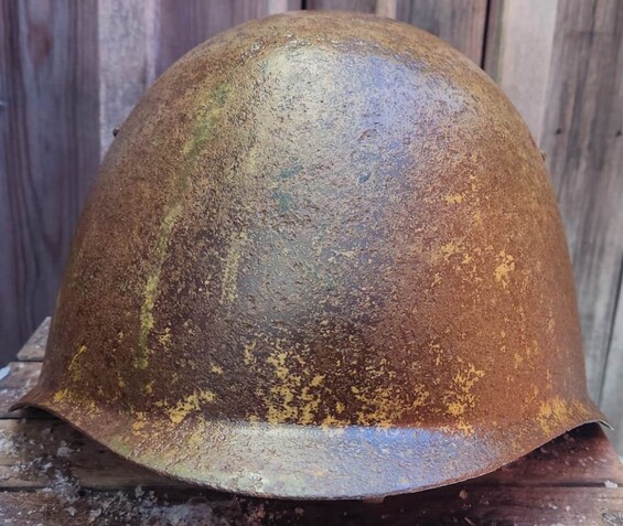 Soviet helmet SSh39 / from Belarus