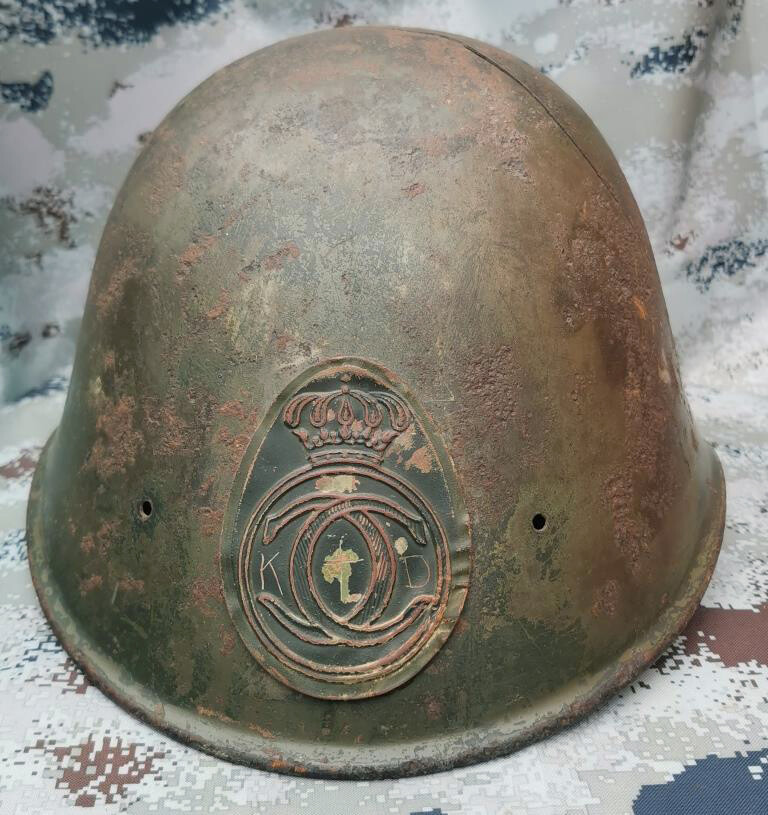 Romanian helmet / from Stalingrad