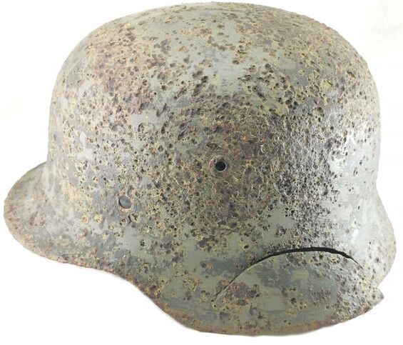 German helmet M35 / from Bryansk
