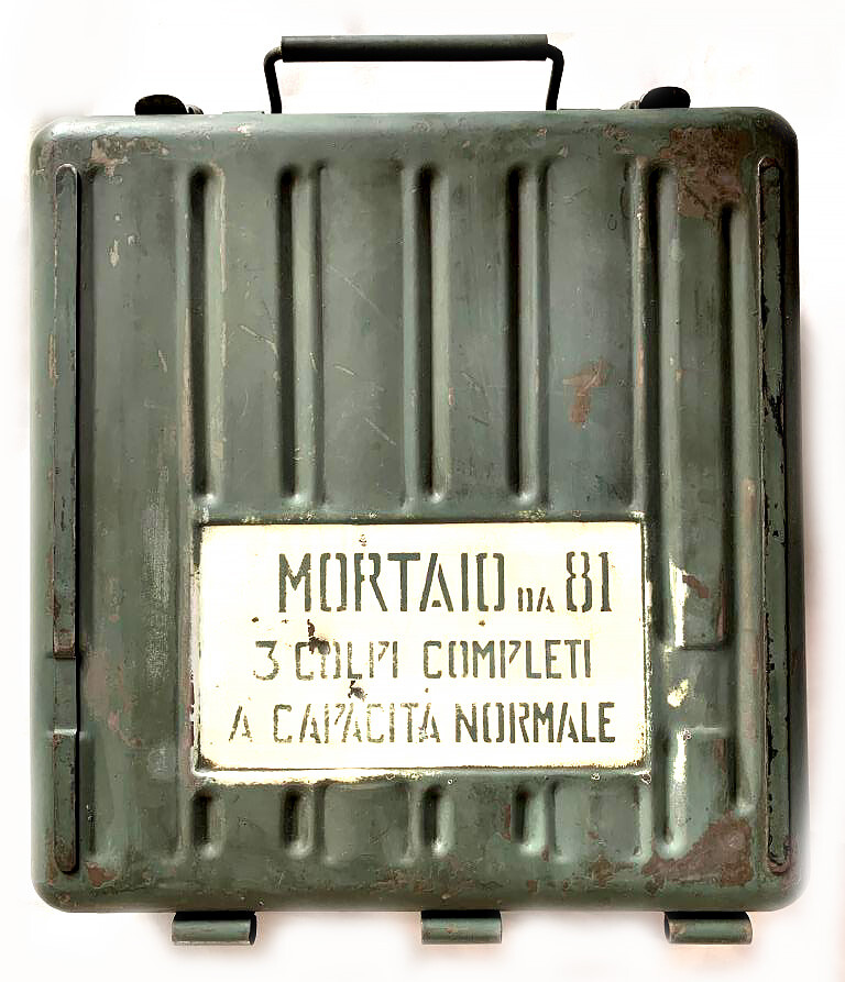 Italian box for 81 mm