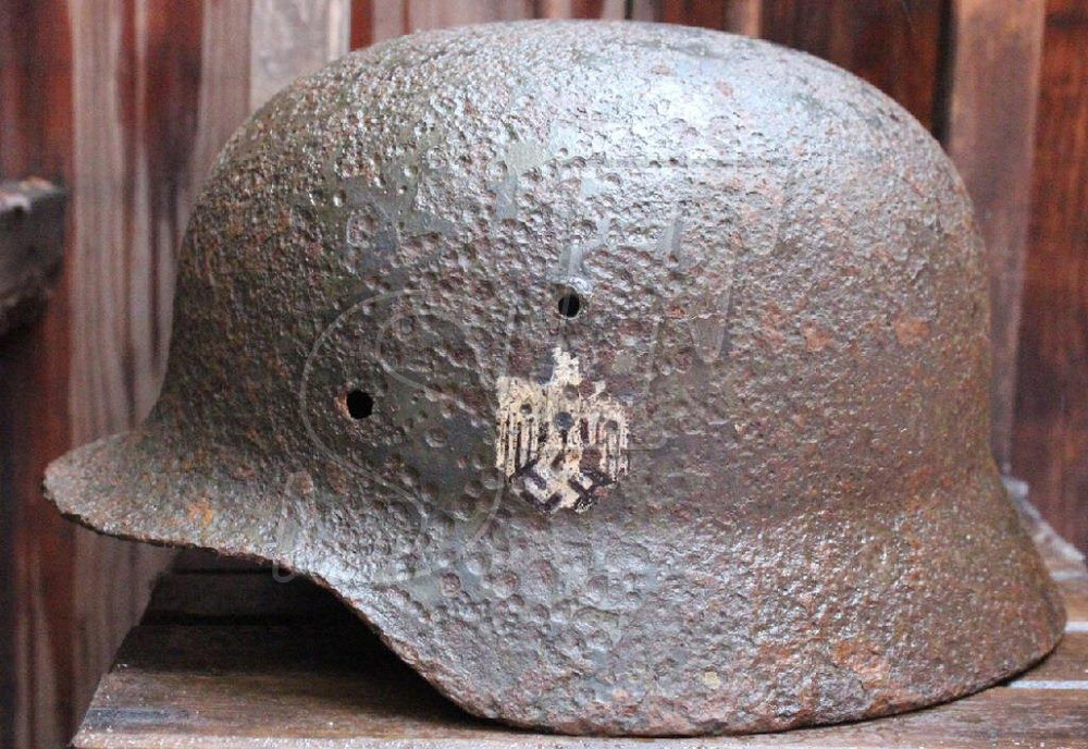 Helmet M35, Wehrmacht / from Stalingrad
