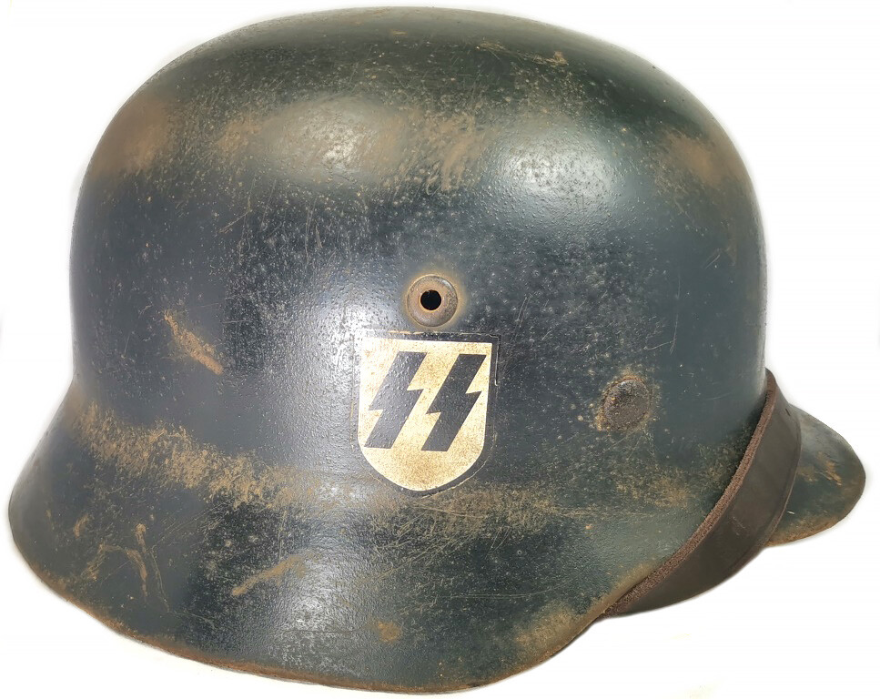 Restored helmet M35 DD, Waffen-SS
