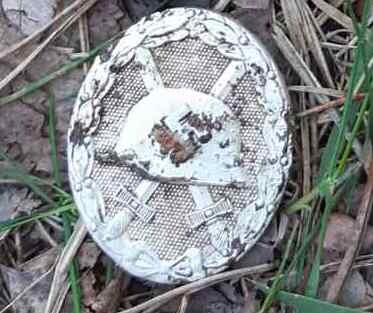 Silver Wound Badge / from Belarus