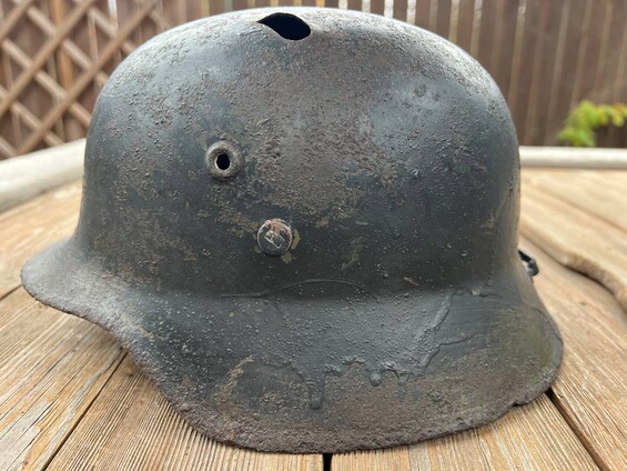 Hungarian helmet M37 / from Voronezh