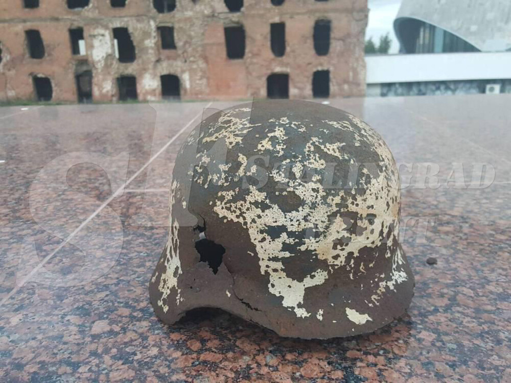 Steel helmet M40 from “Stalingrad”