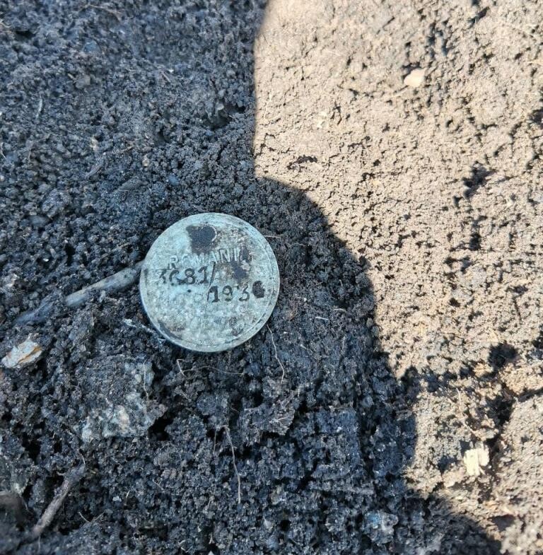 Romanian dogtag / from Stalingrad