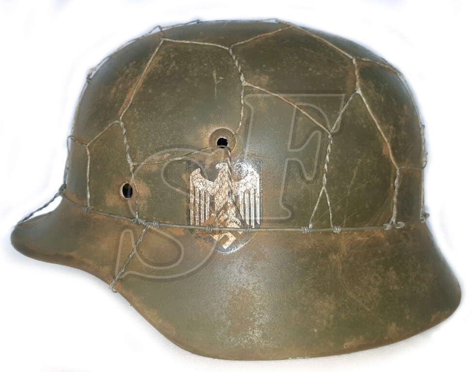 German helmet Wehrmacht / Restoration