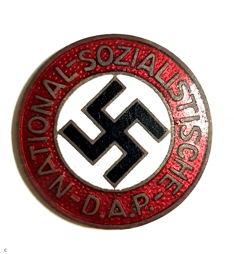 NSDAP Party Badge / from Stalingrad