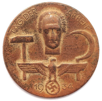 Badge Tag Der Arbeit 1934