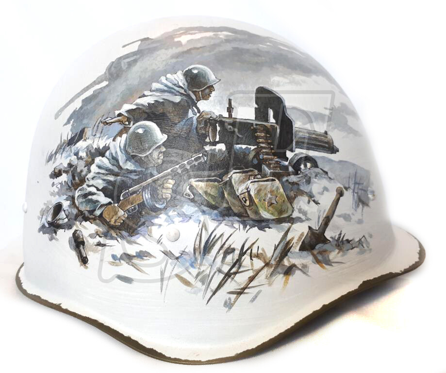 Soviet helmet SSh-40 [Restoration]