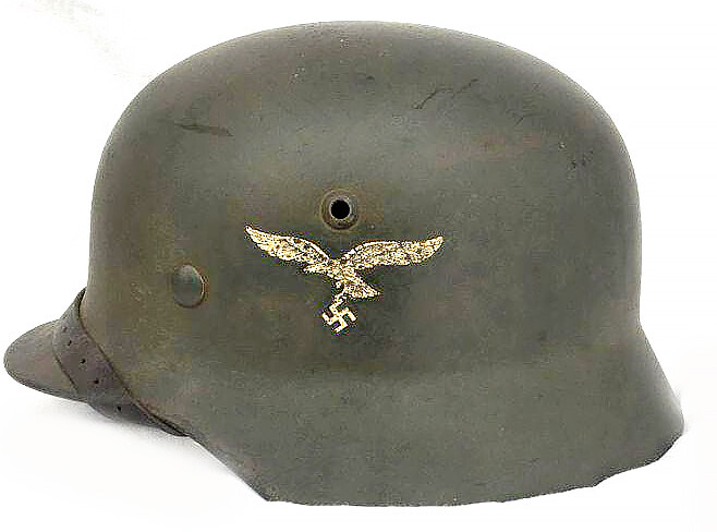 Wehrmacht helmet M35 DD / from Leningrad