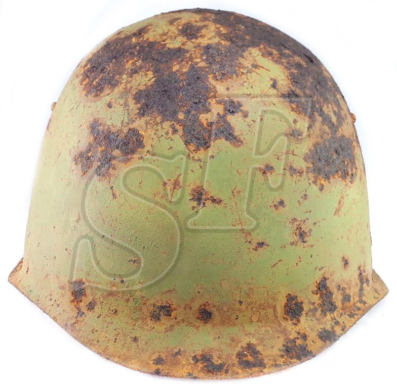 Soviet helmet SSh39 / from Stalingrad