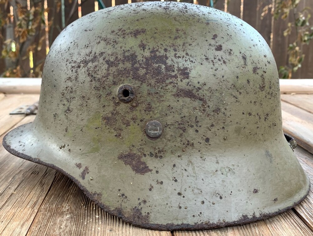 Hungarian helmet M37 / from Voronezh
