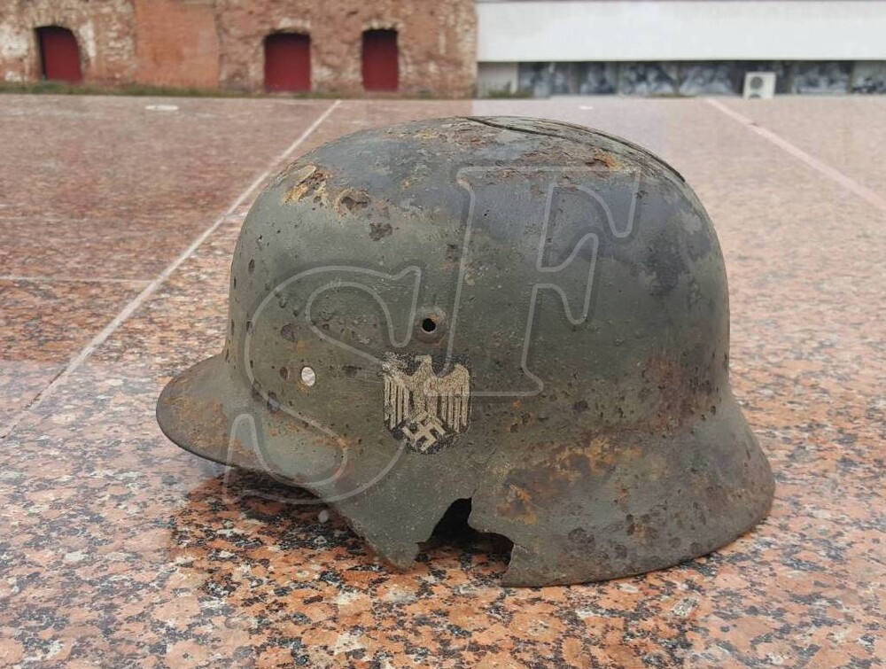 Steel helmet М40 from Stalingrad