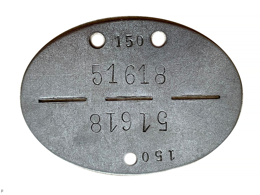 German dogtag 51618