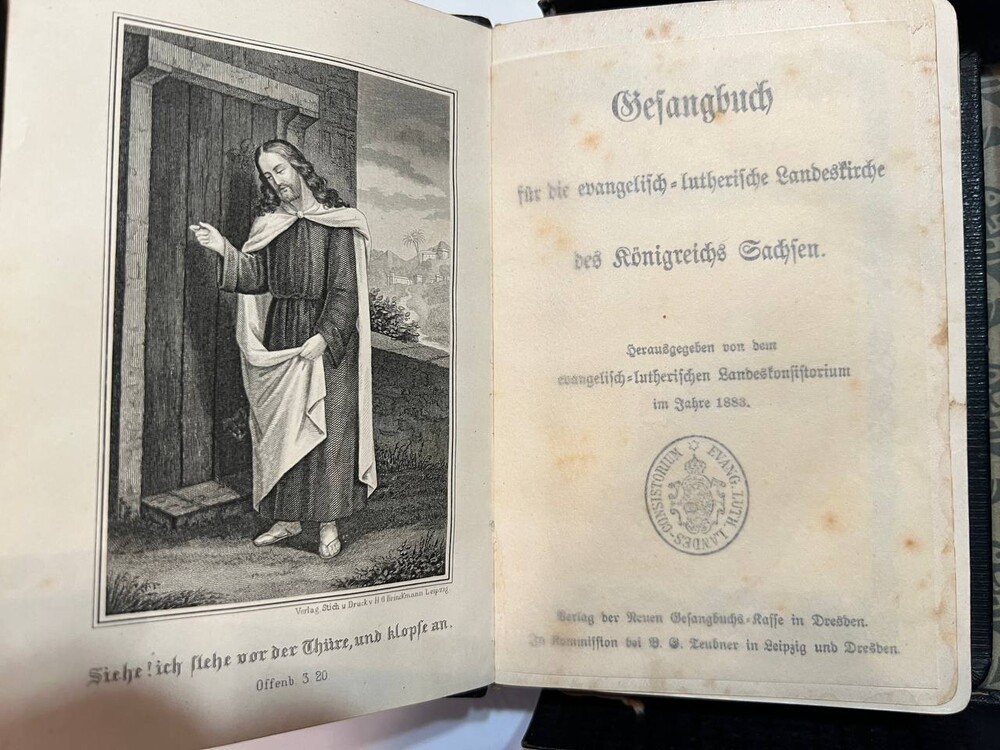 Marching prayer book of a German soldier WWI