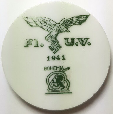 Refrigerator magnet from the dishes of the Deutsches Reich