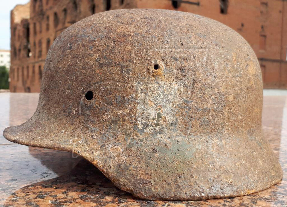 German helmet M35 / Stalingrad region