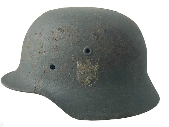Wehrmacht helmet M40 / from Kursk