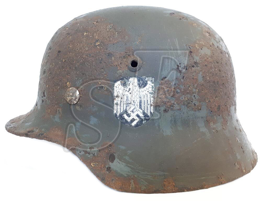 Helmet M35, Wehrmacht / from Stalingrad