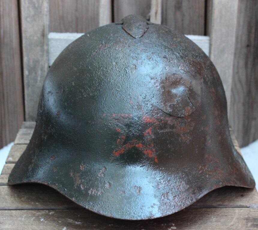 Soviet helmet SSh36 / from Karelia