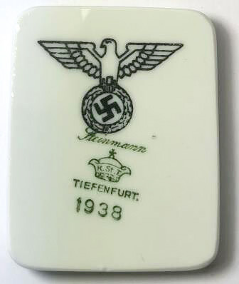 Refrigerator magnet from the dishes of the Deutsches Reich