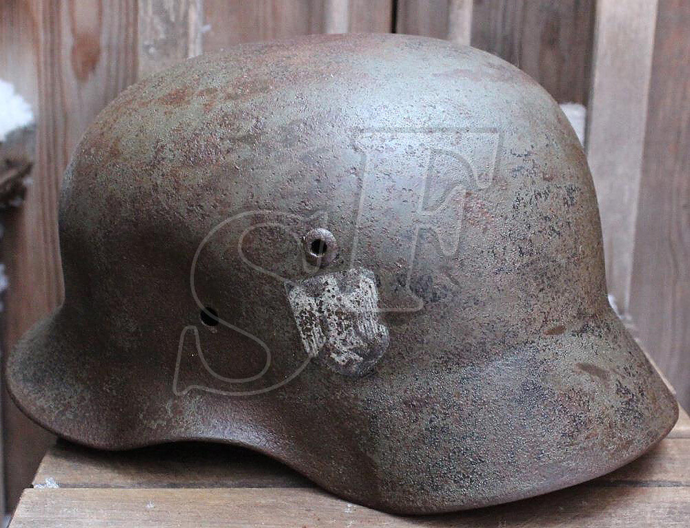 German helmet M35 / from Stalingrad