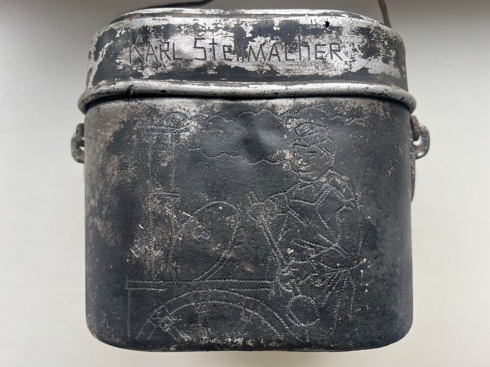 German mess tin / from Stalingrad