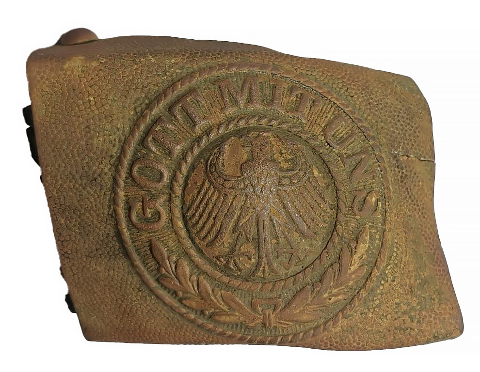 Weimar belt buckle "Gott mit Uns" / from Smolensk