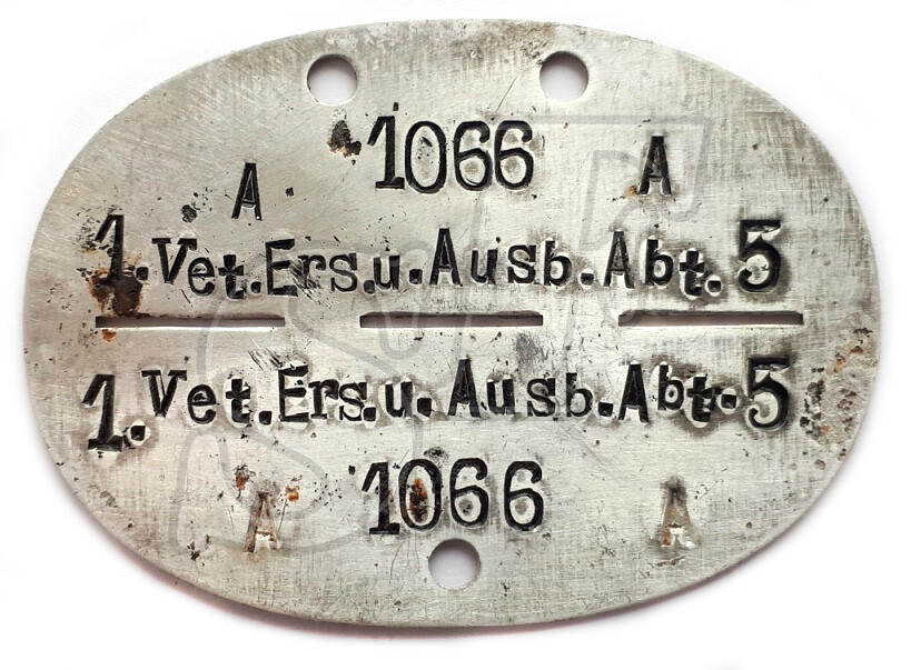 Dog tag Vet.Ers.u.Ausb.Abt.5