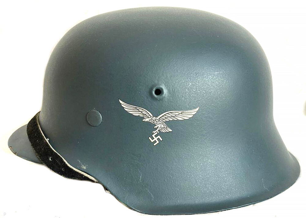 Restored German helmet M42, Luftwaffe