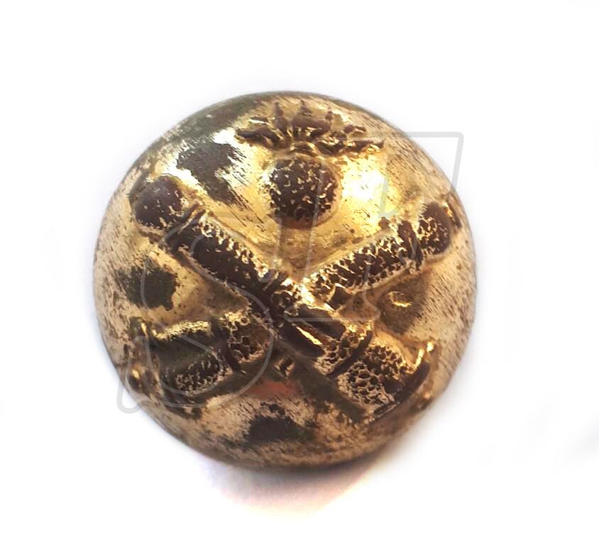 French Button Grenada [Bouton canons et grenade]