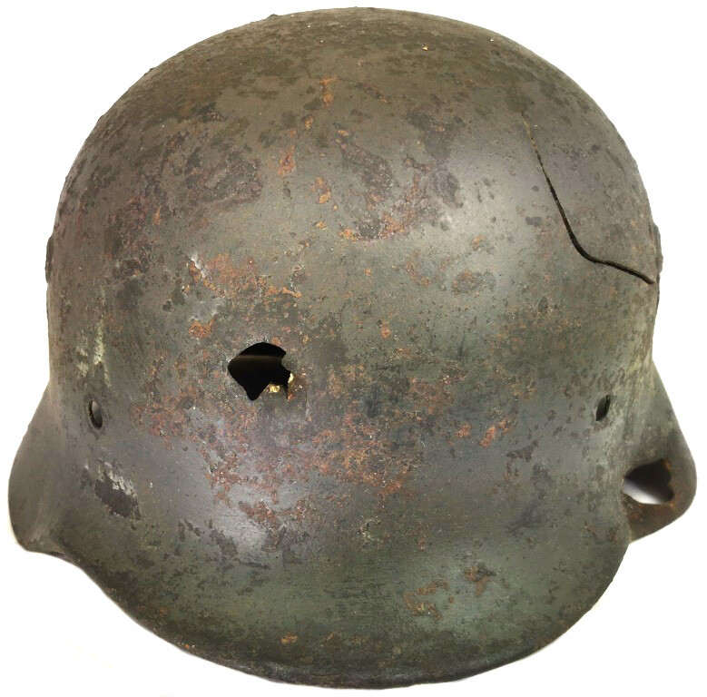 German helmet M40 / from Leningrad
