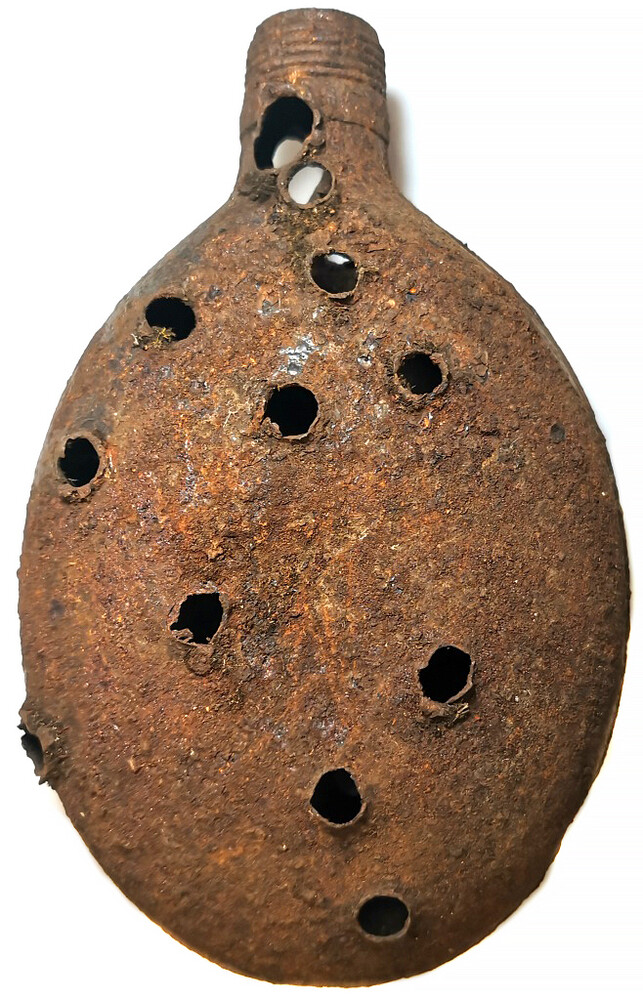 German iron flask / from Belarus