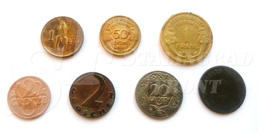 A set of coins “Gumrak airfield”