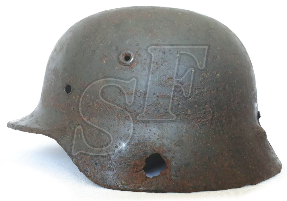 German helmet М40 from Stalingrad