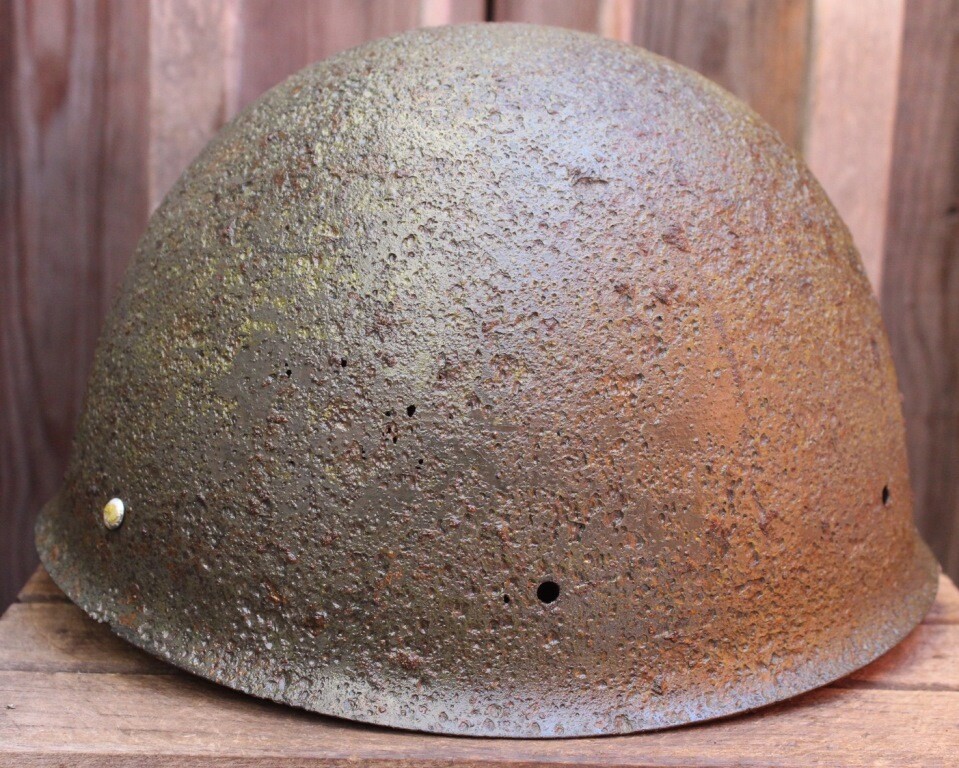 Finnish helmet M40 Wartsila / from Karelia