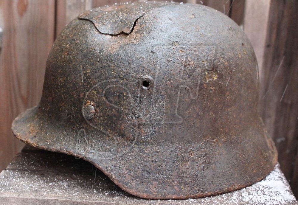 German steel helmet M40 from Orel