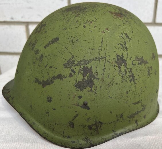 Soviet helmet SSh40 / from Karelia