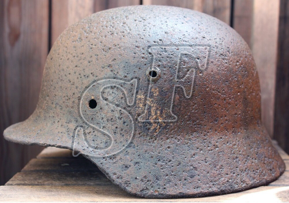 German helmet М35 from Novgorod