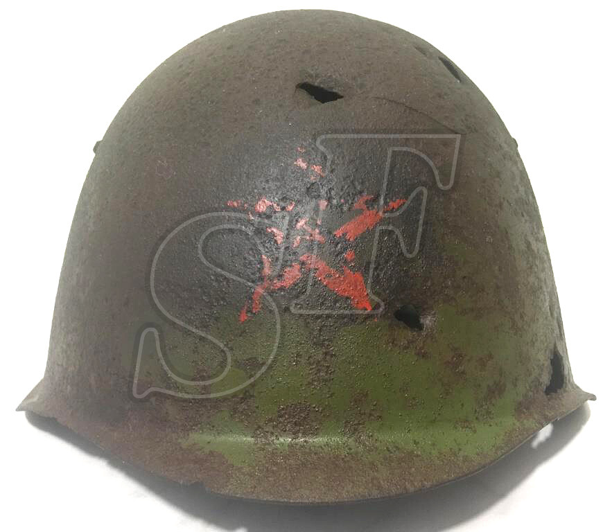 Steel helmet SSH39 / from Stalingrad