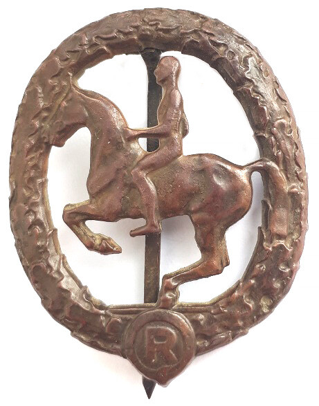Badge Deutsche Reiterabzeichen / from Stalingrad
