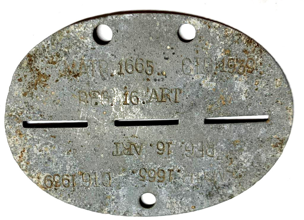 Romania Dogtag / from Stalingrad