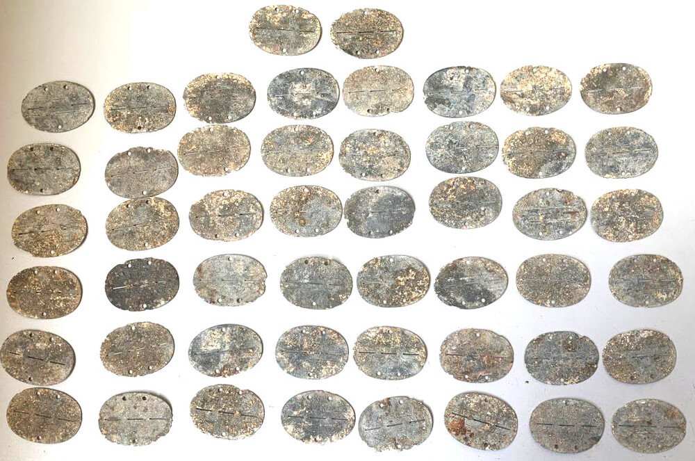 German dogtag 6/J.R. 534 / from Stalingrad