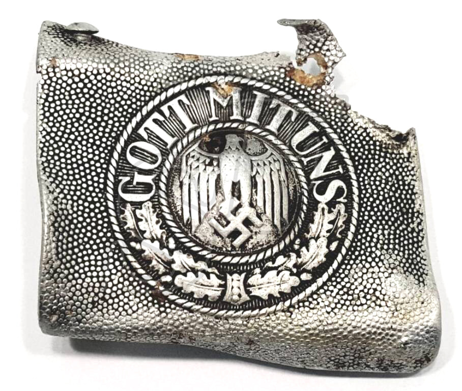 Buckle “Got Mit Uns” from airfield Gumrak