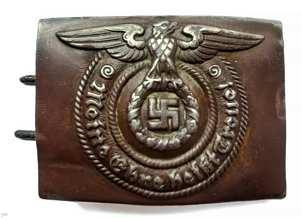 Belt buckle Waffen SS, Overhoff / from Konigsberg