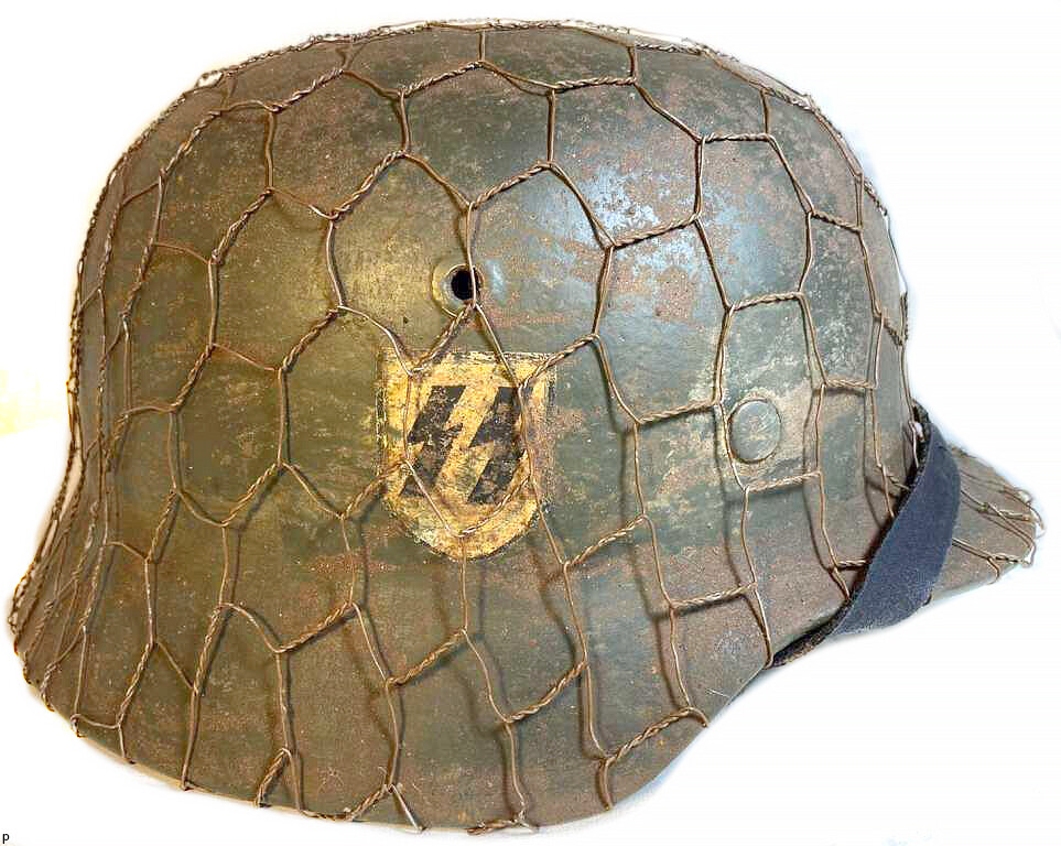 Restored German helmet M40, Wehrmacht
