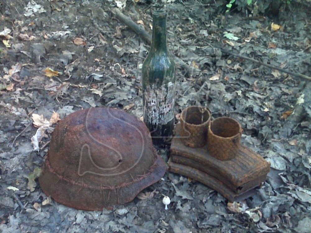 Hungarian helmet M37 / from Voronezh
