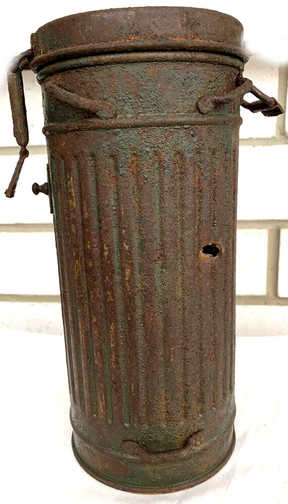 German gasmask canister / from Stalingrad