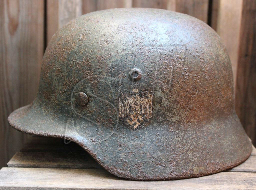 German helmet М40 from Taganrog